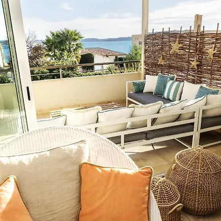 Villa Montfleuri, Vieille A Pieds, Vue Mer, Piscine, 8 Pers Sainte-Maxime