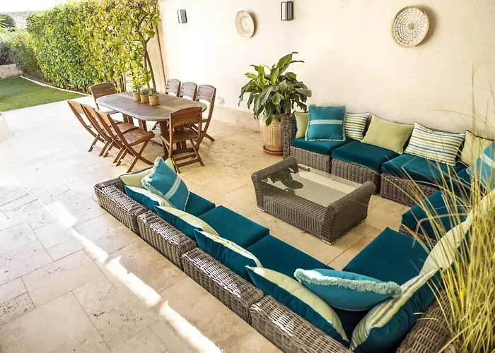 Montfleuri, Vieille A Pieds, Vue Mer, Piscine, 8 Pers 圣马克西姆